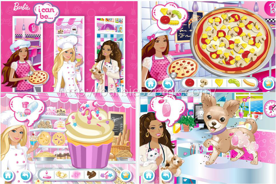 Jogos da Barbie de culinária - Jogue Jogos da Barbie de culinária gratis no